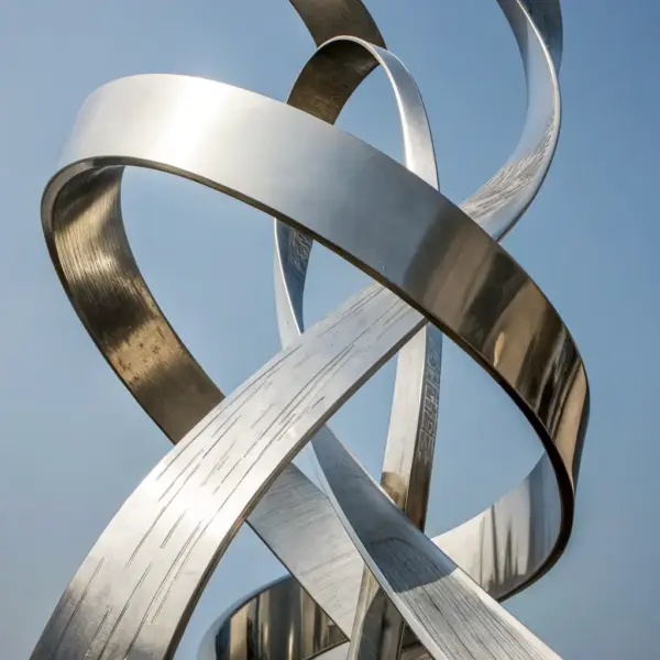 Abstract Steel Sculpture by Priya Patel